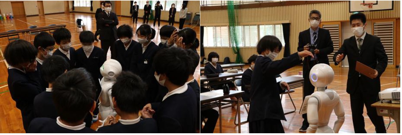 中山小学校の様子