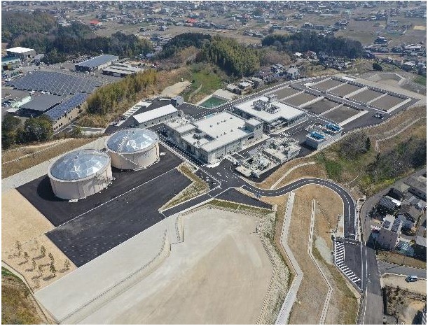 浄水場施設全景