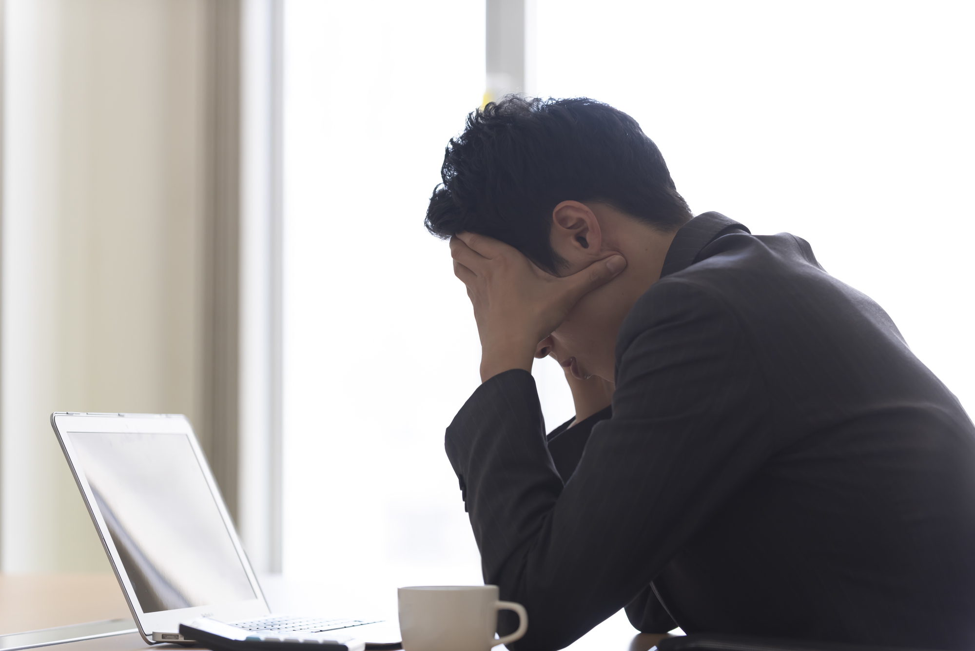 心の健康は崩れている