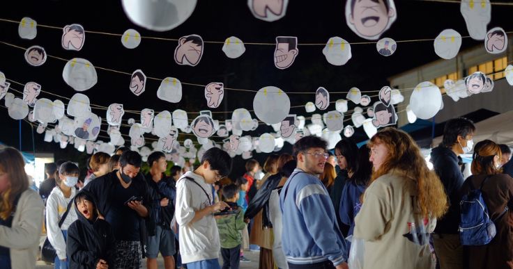 「ちくせん」事業で復活した日和地区の夏祭り「騒祭」。まちに活気をもたらした。