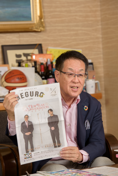 目黒区長・青木 英二さん